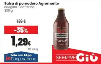 Salsa di pomodoro Agromonte ciliegino