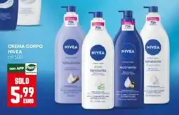 Pam Nivea crema corpo offerta