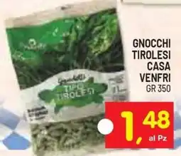 Centro Commerciale Discount Gnocchi tirolese casa venfri offerta