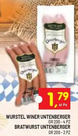 Centro Commerciale Discount Wurstel Winer Untenberger offerta