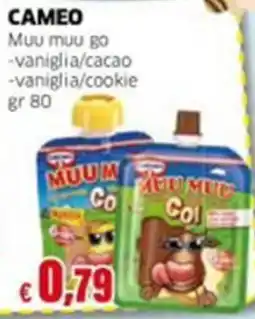 Mercati Alimentari Cameo Muu muu go offerta