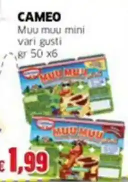 Mercati Alimentari Cameo muu muu mini offerta