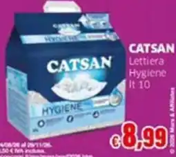 Mercati Alimentari Catsan lettiera hygiène offerta