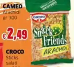 Mercati Alimentari Cameo Snack Friends Arachidi offerta