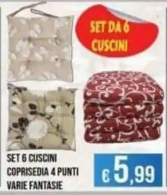 Set 6 cuscini