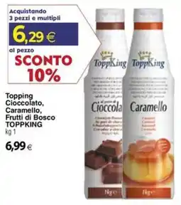 Docks Cash&Carry Topping Cioccolato, Caramello, Frutti di Bosco TOPPKING offerta