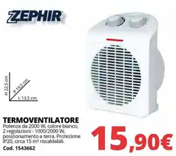 Brico Io ZEPHIR Termoventilatore offerta