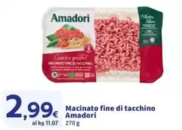 Sigma Macinato fine di tacchino Amadori offerta