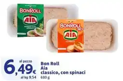 Sigma Bon Roll Aia classico, con spinaci offerta