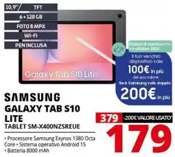 Comet Samsung Galaxy Tab S10 Lite offerta