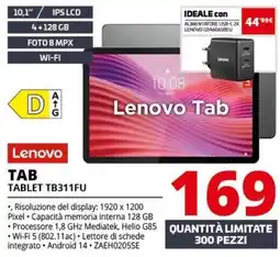 Comet Lenovo Tab Tablet TB311FU offerta