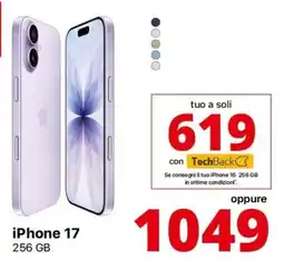Comet iPhone 17 offerta
