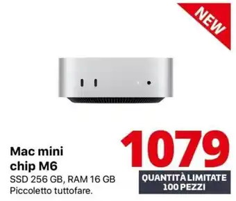 Comet Mac mini chip M6 offerta