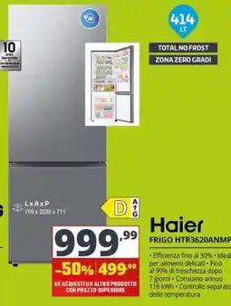 Comet Haier frigo offerta
