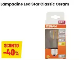 Coop Trentino Lampadine Led Star Classic Osram offerta