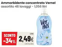 Coop Trentino Ammorbidente concentrato Vernel offerta