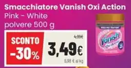 Coop Trentino Smacchiatore Vanish Oxi Action offerta