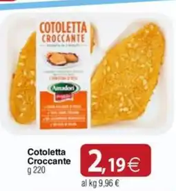 Docks Cash&Carry Cotoletta Croccante Amadori offerta