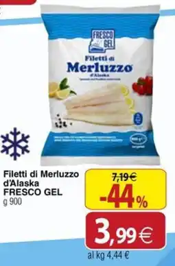 Docks Cash&Carry Filetti di Merluzzo d'Alaska Fresco Gel offerta