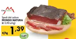 Spak Supermercati Speck del cadore Mondo Natura offerta