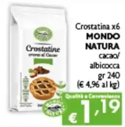 Spak Supermercati Crostatine Mondo Natura offerta