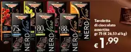 Spak Supermercati Tavoletta di cioccolato assortito Nero Vera offerta