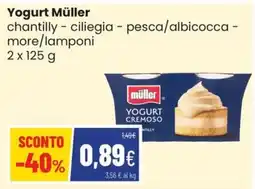 Coop Trentino Yogurt Müller offerta