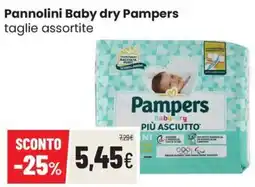 Coop Trentino Pannolini Baby dry Pampers offerta