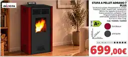 Brico Io Stufa a pellet Adrano 7 Plus offerta