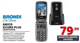 Comet Brondi Amico Sicuro Plus Smartphone offerta