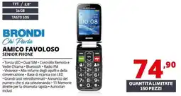 Comet Brondi Amico Favoloso Senior Phone offerta