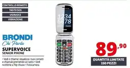 Comet Brondi Supervoice Senior Phone offerta