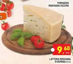 Centro Commerciale Discount Formaggio Montagna Vecchio offerta