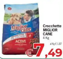 Eurospar Crocchette Miglior Cane Active offerta
