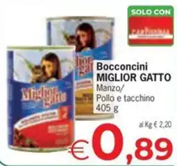 Eurospar Bocconcini Miglior Gatto offerta
