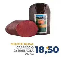 Moderna Monte Rosa carpaccio di bresaola offerta