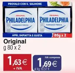 Docks Cash&Carry Philadelphia formaggio fresco original offerta