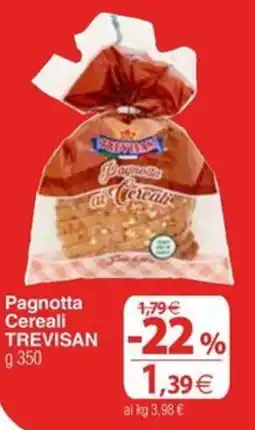 Docks Cash&Carry Pagnotta Cereali Trevisan offerta