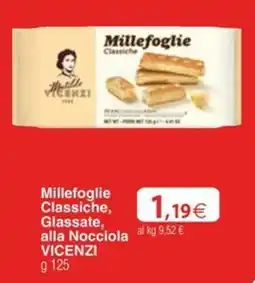 Docks Cash&Carry Millefoglie Classiche alla Nocciola VICENZI offerta