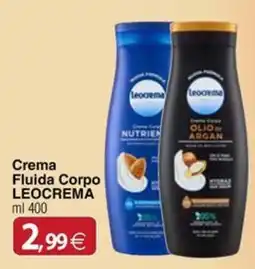 Docks Cash&Carry Crema Fluida Corpo LEOCREMA offerta