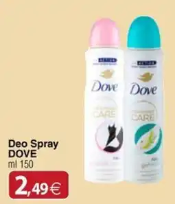 Docks Cash&Carry Deo Spray DOVE offerta
