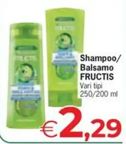 Eurospar Shampoo/Balsamo FRUCTIS offerta