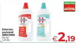 Eurospar Detersivo pavimenti Amuchina offerta