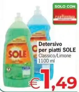 Eurospar Detersivo per piatti SOLE offerta