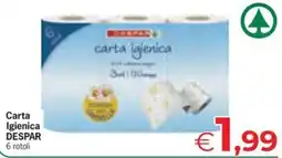 Eurospar Carta igienica DESPAR offerta