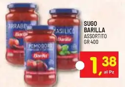 Centro Commerciale Discount Sugo Barilla assortito offerta