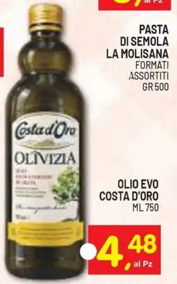 Centro Commerciale Discount Olio Evo Costa d'Oro offerta