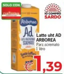 Eurospar Latte uht AD ARBOREA offerta