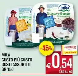 Palmarket Mila Gusto più Gusto offerta