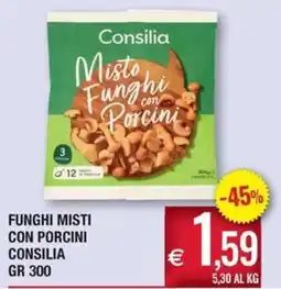 Palmarket Consilia Misto Funghi con Porcini offerta
